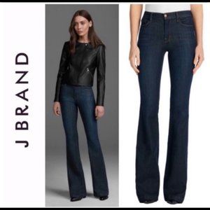 J Brand Women's Legacy Ringer Indigo Kane Slim Straight Leg Dark Wash Denim Jean